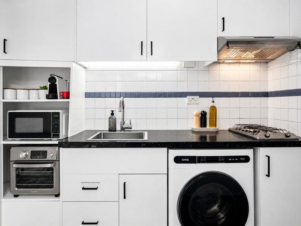 Fully equipped kitchen has you sorted
