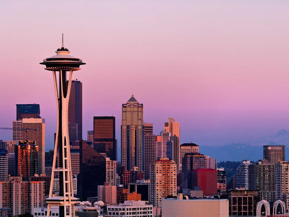 It's 13 mins driving to Space Needle