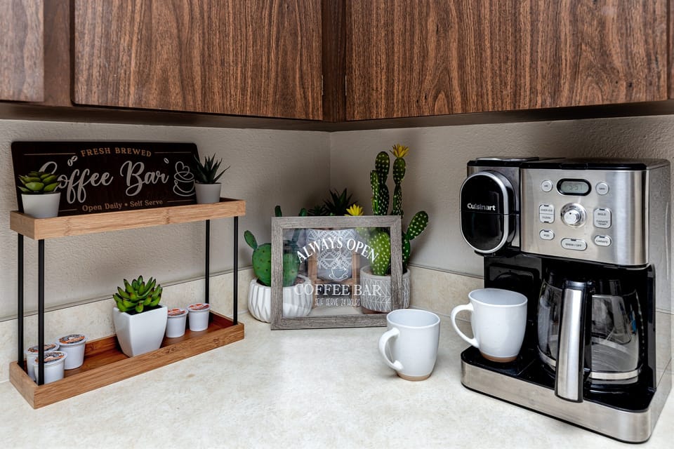 Enjoy morning coffee