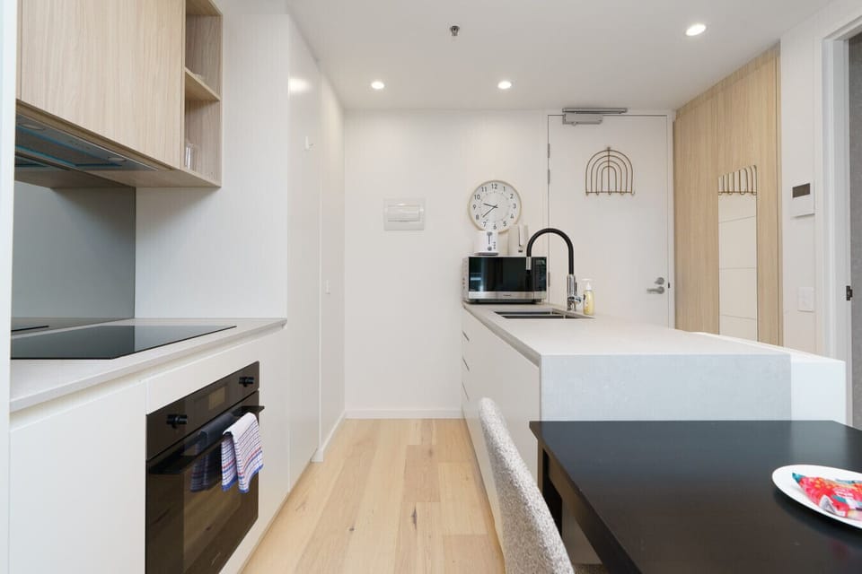 Cook, create, and enjoy in this sleek modern kitchen