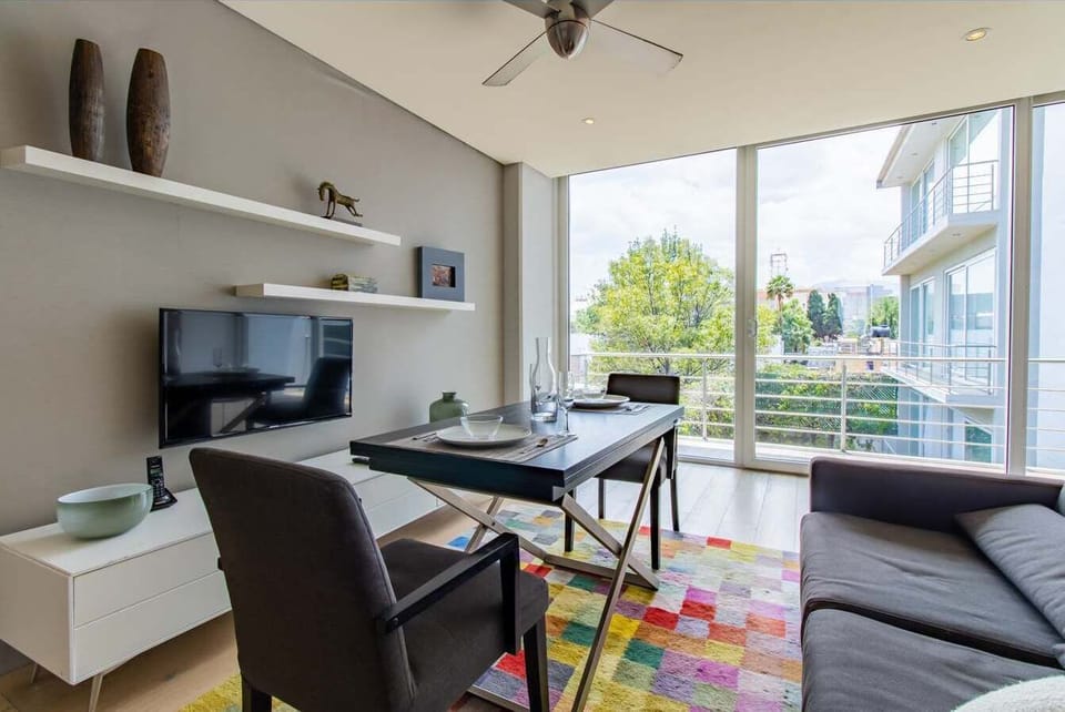 View from living room