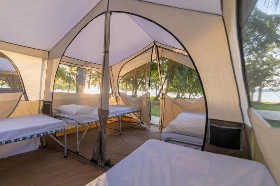Tent, 4 Bedrooms, Lake View | Premium bedding, individually furnished, bed sheets