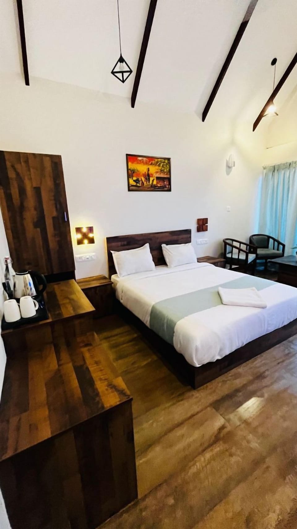 Junior Double Room, Mountain View | Desk, free WiFi