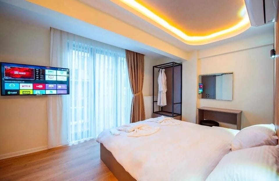 In-room safe, soundproofing, iron/ironing board (on request)