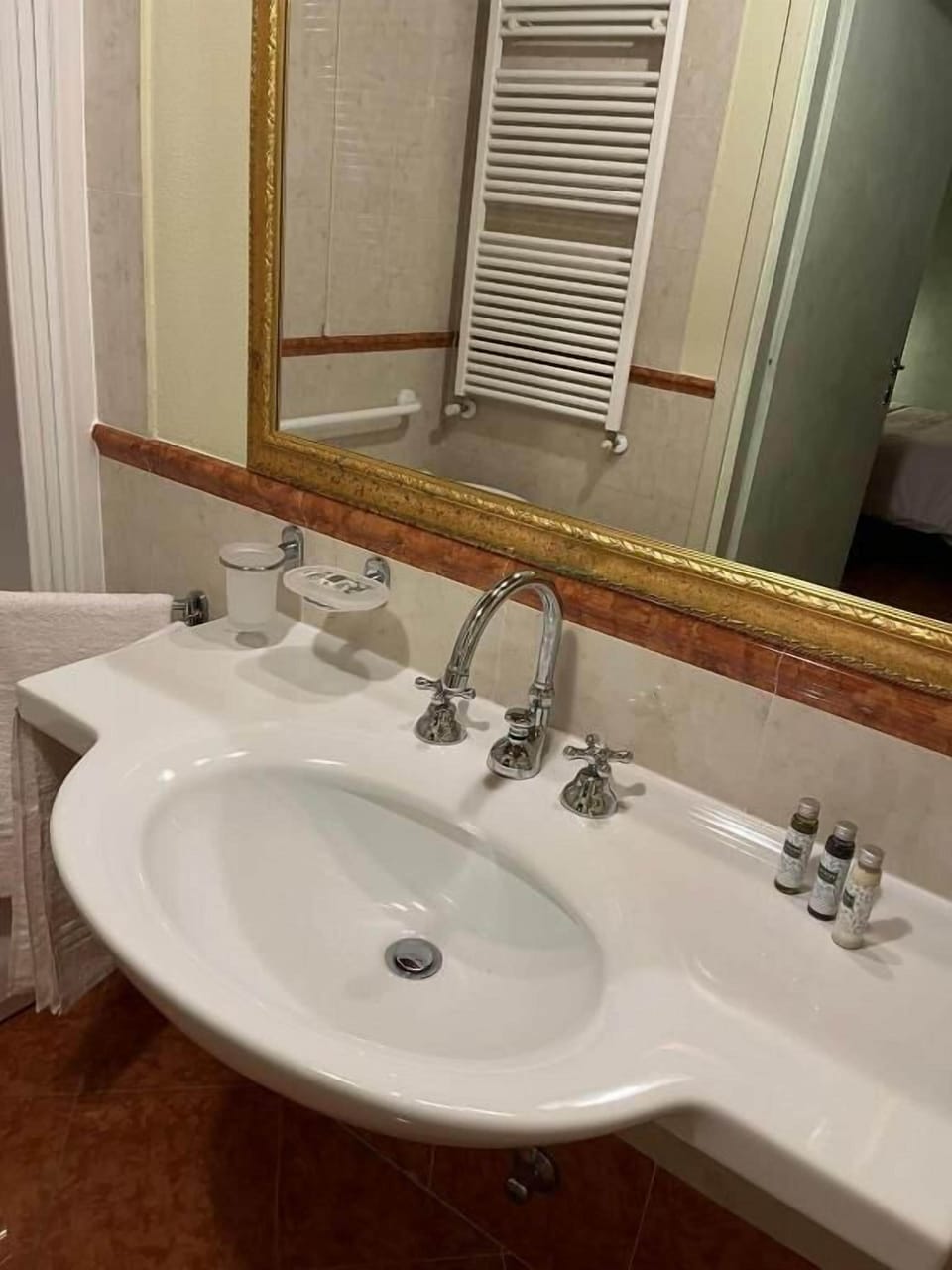 Free toiletries, hair dryer, towels, soap