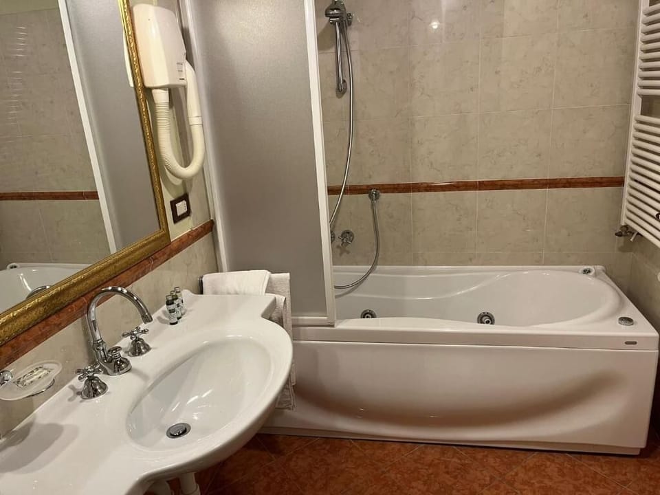 Free toiletries, hair dryer, towels, soap