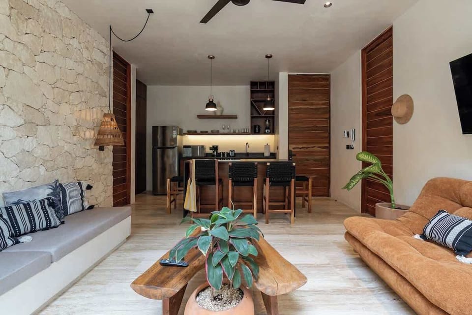 Living Room & Kitchen