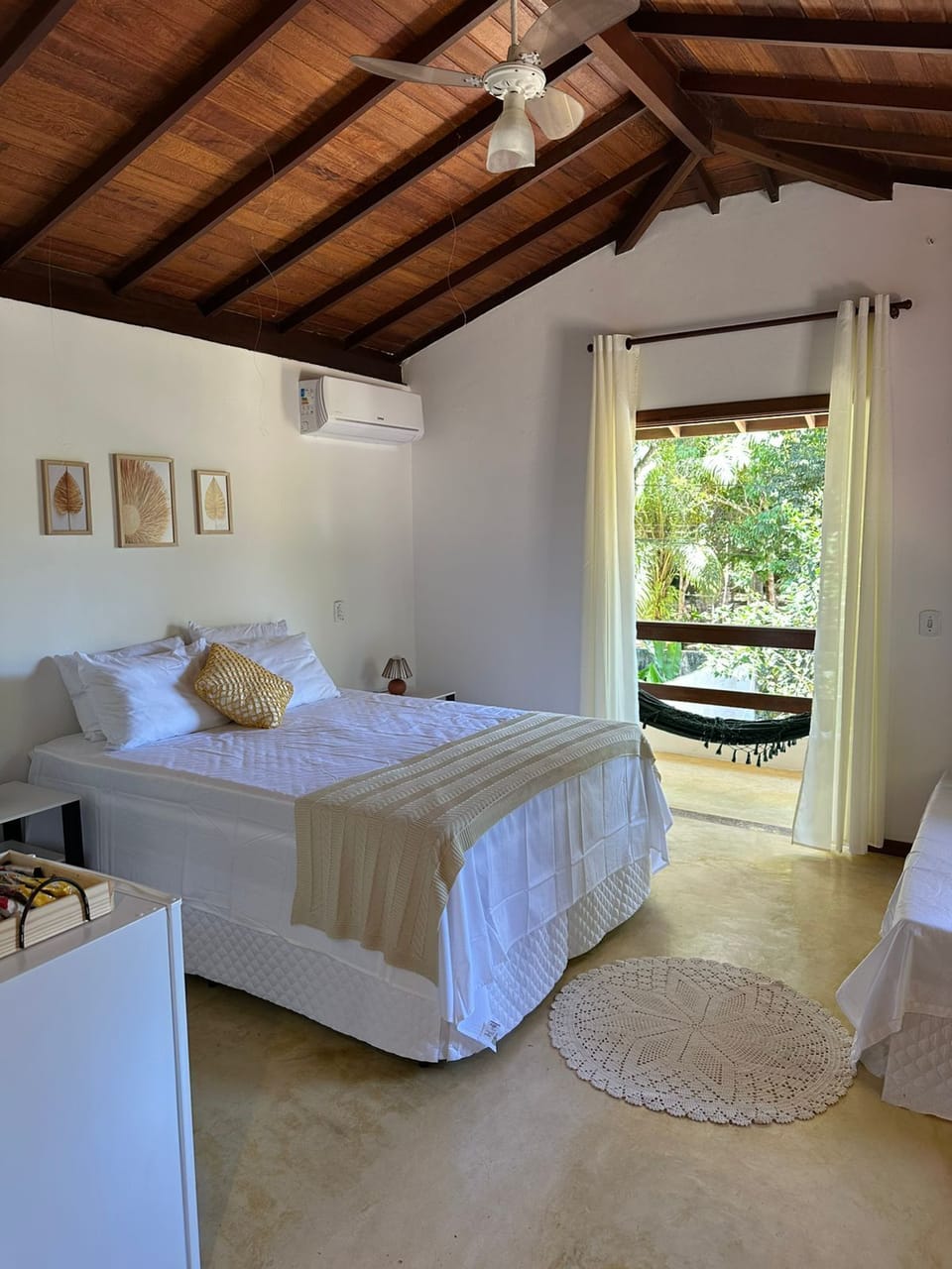 Premium Triple Room, Lanai, Pool View | Egyptian cotton sheets, premium bedding, Select Comfort beds, minibar