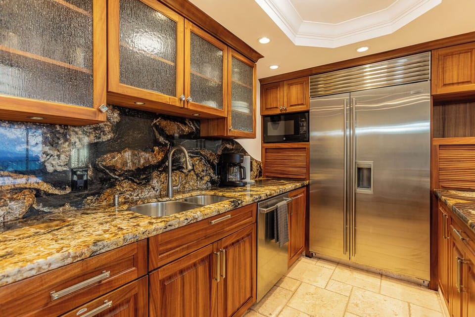 A clean, modern kitchen that makes dining in feel like a treat