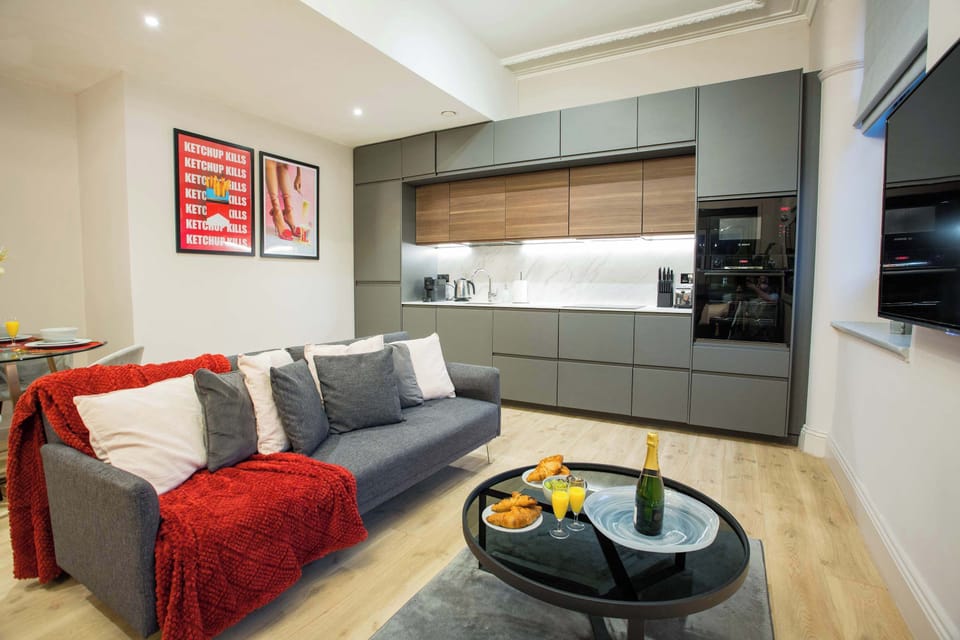 Modern living area