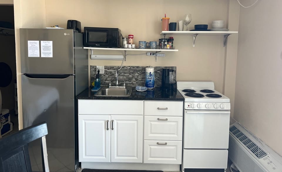 Kitchen area.