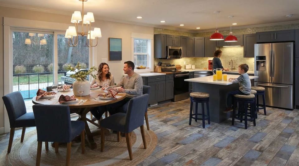 Pull up a chair and let the good times (and great food) roll! Our dining room is perfect for feasts, laughter, and maybe a little friendly “who gets the last bite” competition.