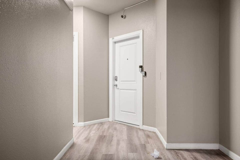 Secure entry with smart lock—private access for a worry-free stay in the heart of West Campus.