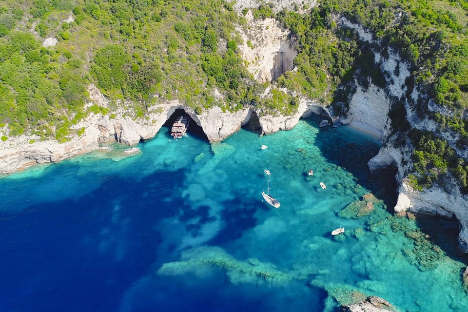 Rugged coastline of the local area