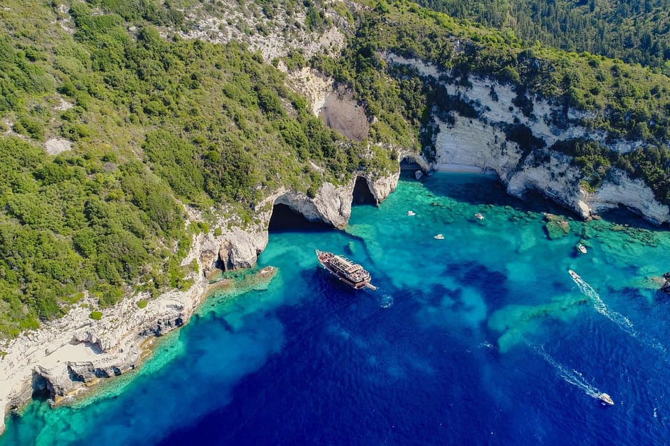 Rugged coastline of the local area