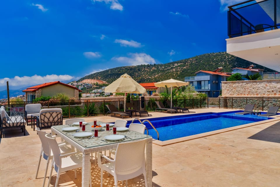 Dining by the Pool