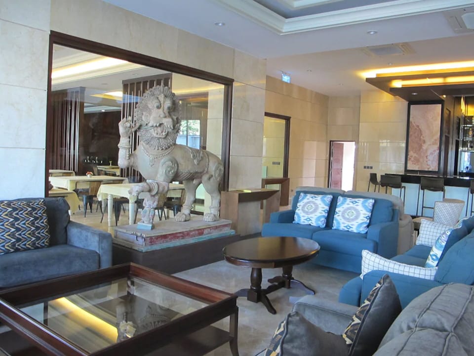 Lobby sitting area