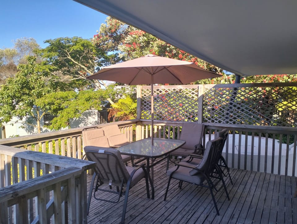 Second floor deck off living area