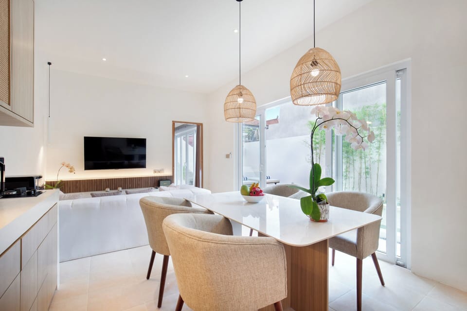 Villa, 3 Bedrooms, Private Pool, Pool View | Living area | 55-inch Smart TV with digital channels