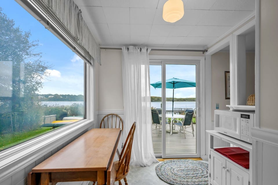 Dining area off of the kitchen