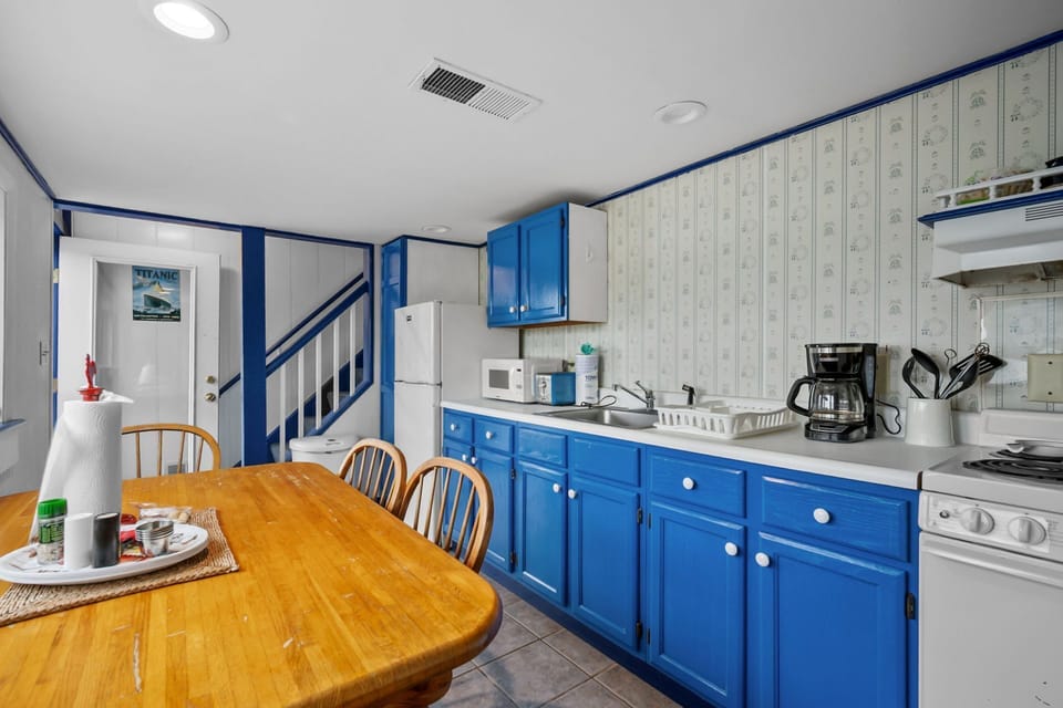 Kitchen on lower level