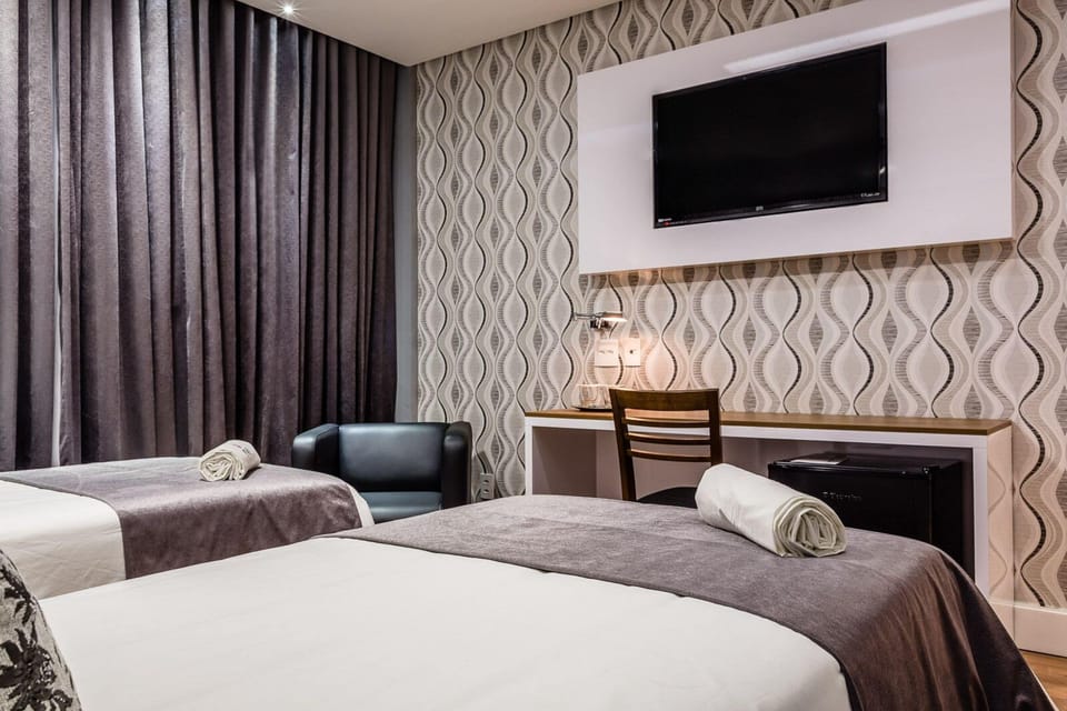 Minibar, in-room safe, desk, blackout drapes