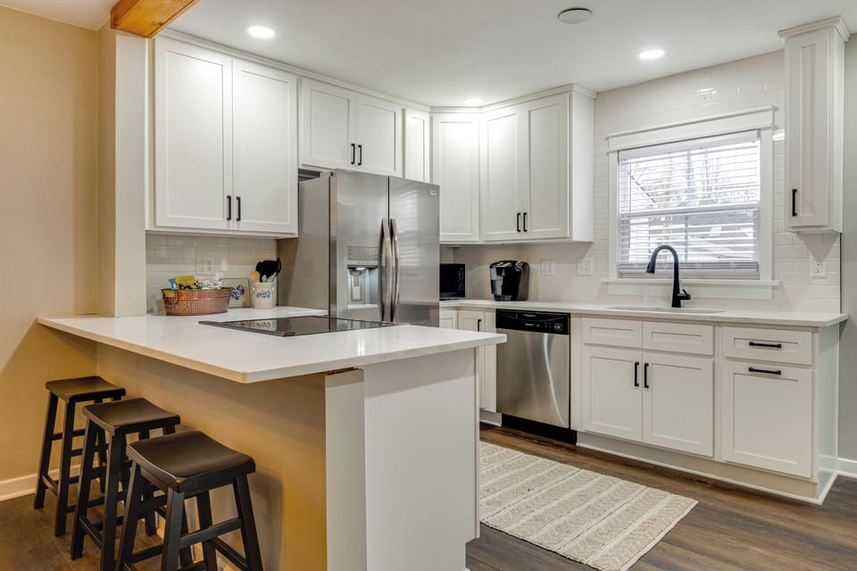 Kitchen | 1st Floor | Cooking Basics | Keurig Coffee Maker | Microwave | Toaster