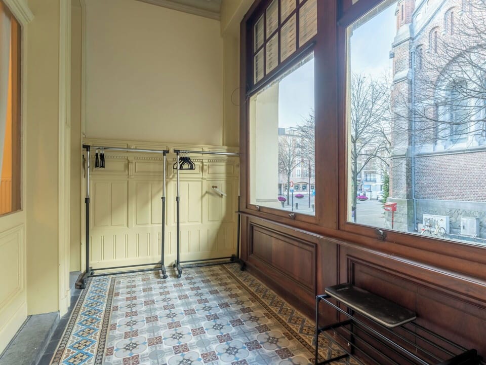 Flooring, Floor, Composite Material, Door, Glass, Molding, Tile, Wood Stain, Hardwood