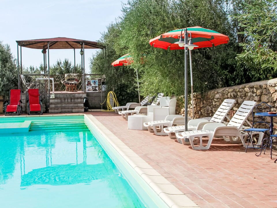 Swimming Pool, Outdoor Furniture, Resort, Sunlounger, Furniture, Eco Hotel, Flowerpot, Chair, Leisure, Hacienda