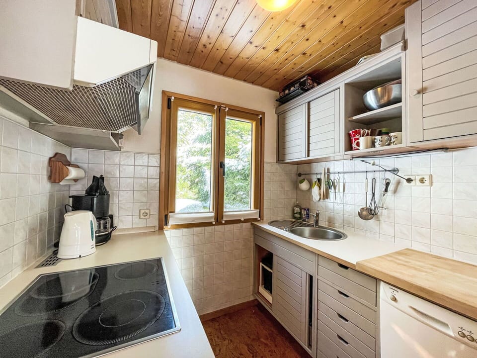 Kitchen, Kitchen Appliance, Countertop, Major Appliance, Cabinetry, Flooring, Wood, Interior Design, Furniture, Kitchen Sink