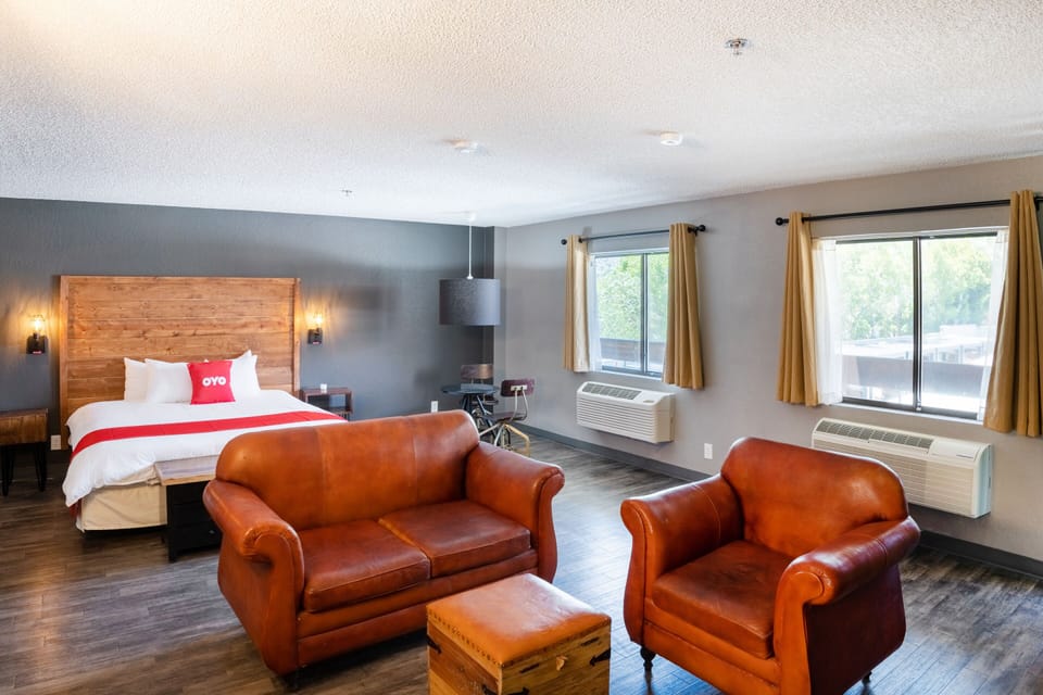 Premium Room, 1 King Bed | Desk, iron/ironing board (on request), WiFi (free), alarm clocks