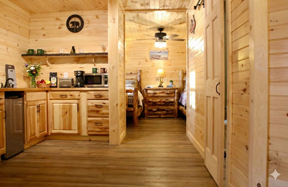 Signature Suite | Private kitchen | Fridge, microwave, stovetop, dishwasher