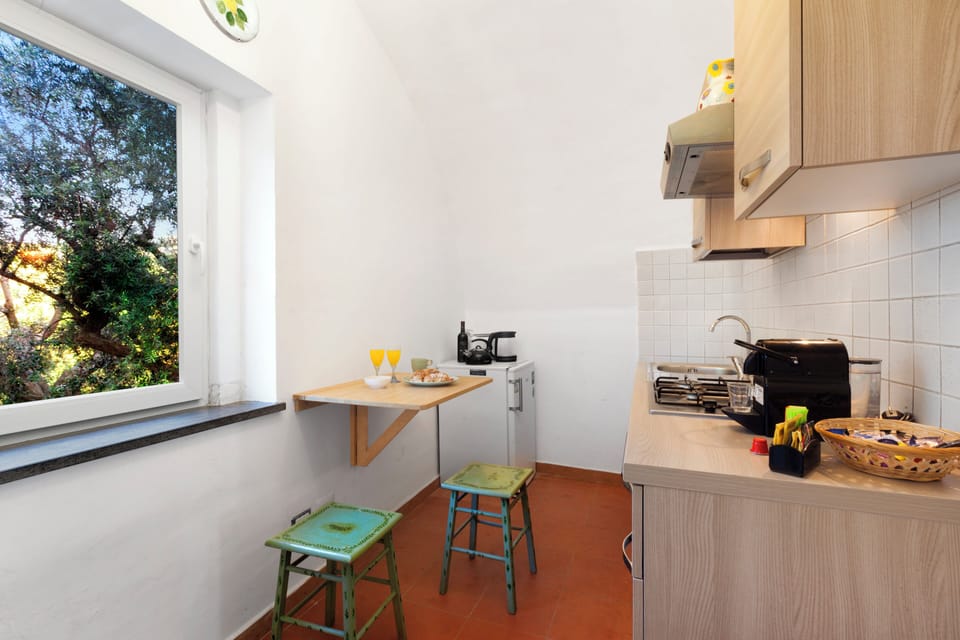 APT 3 - Family Apartment | Private kitchen | Fridge, stovetop, electric kettle, toaster