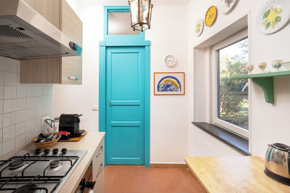 APT 3 - Family Apartment | Private kitchen | Fridge, stovetop, electric kettle, toaster