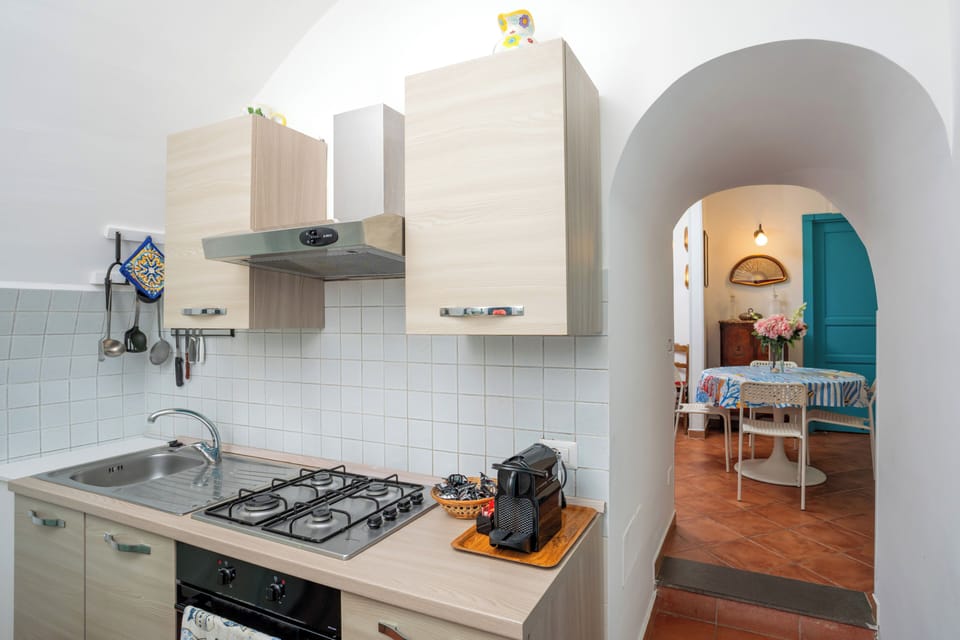 APT 3 - Family Apartment | Private kitchen | Fridge, stovetop, electric kettle, toaster