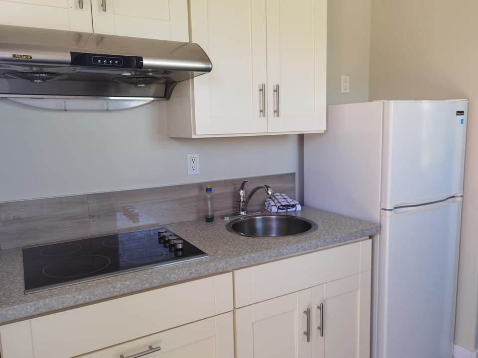 Premium Suite, 2 Bedrooms, Ocean View | Private kitchenette | Full-size fridge, stovetop, coffee/tea maker, cookware/dishes/utensils