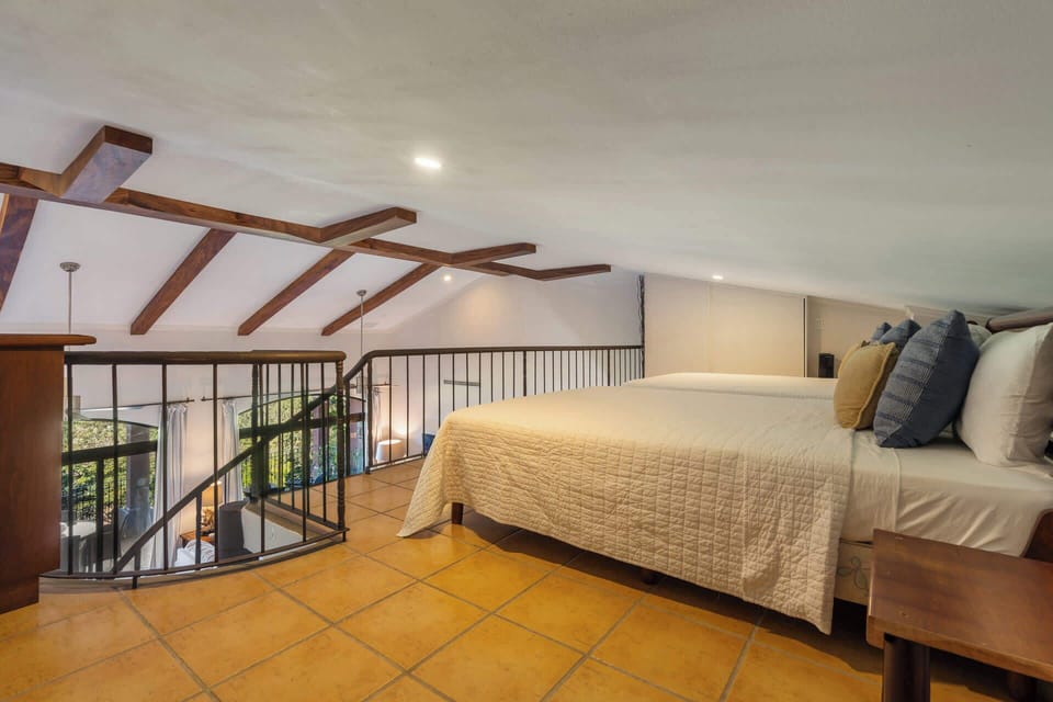 Loft’s two queen beds