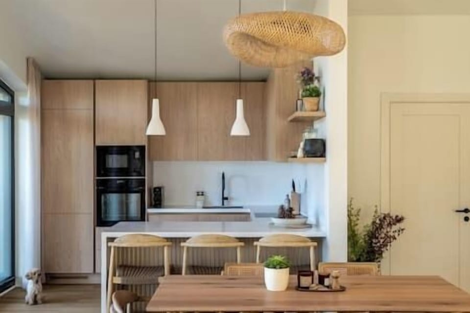 Kitchen and dining area