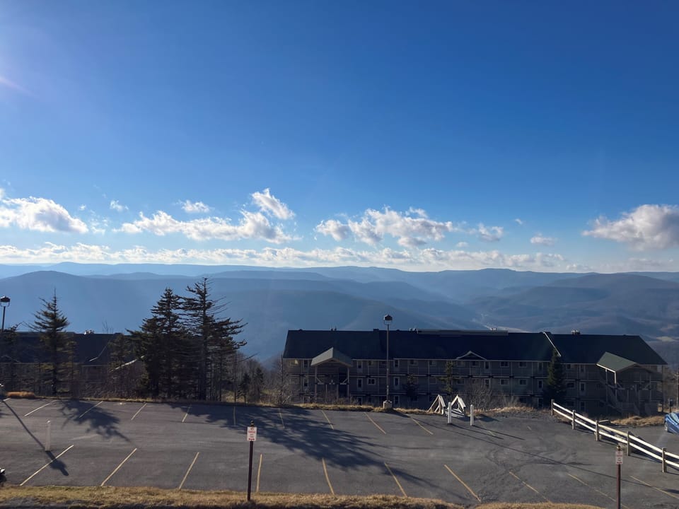 Allegheny Mountain views!