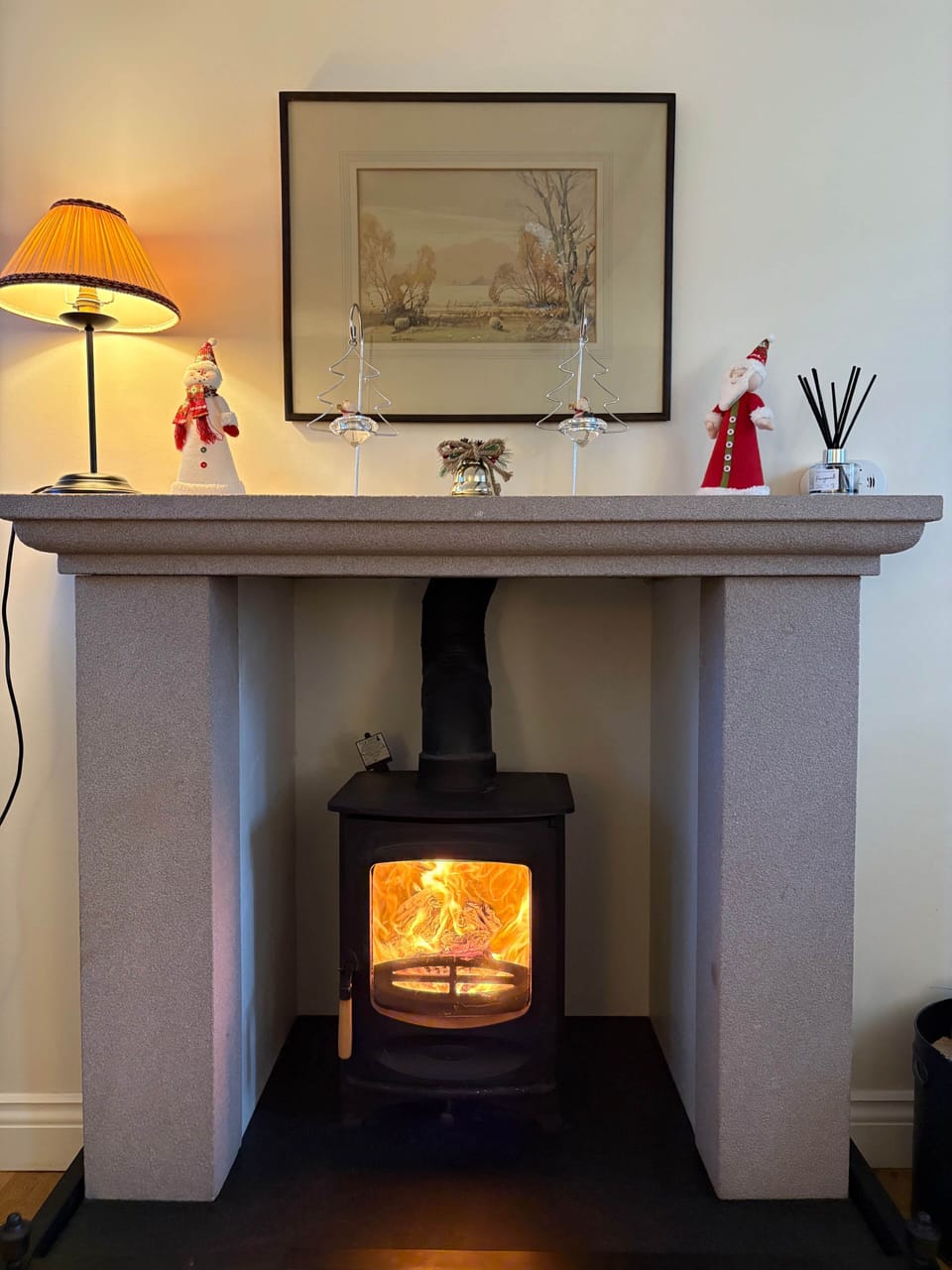 Cosy log burner 