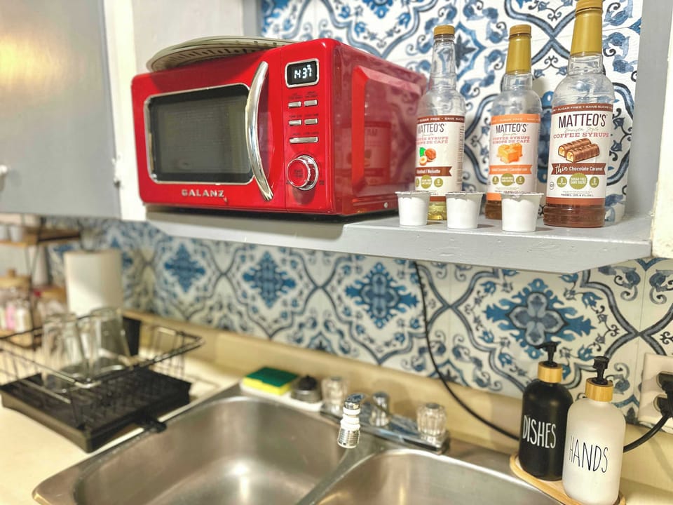 Fully stocked kitchen