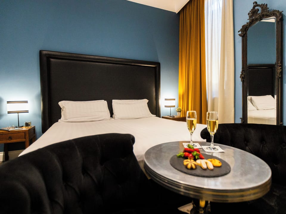 Deluxe Double Room, City View | Premium bedding, memory foam beds, free minibar items, in-room safe