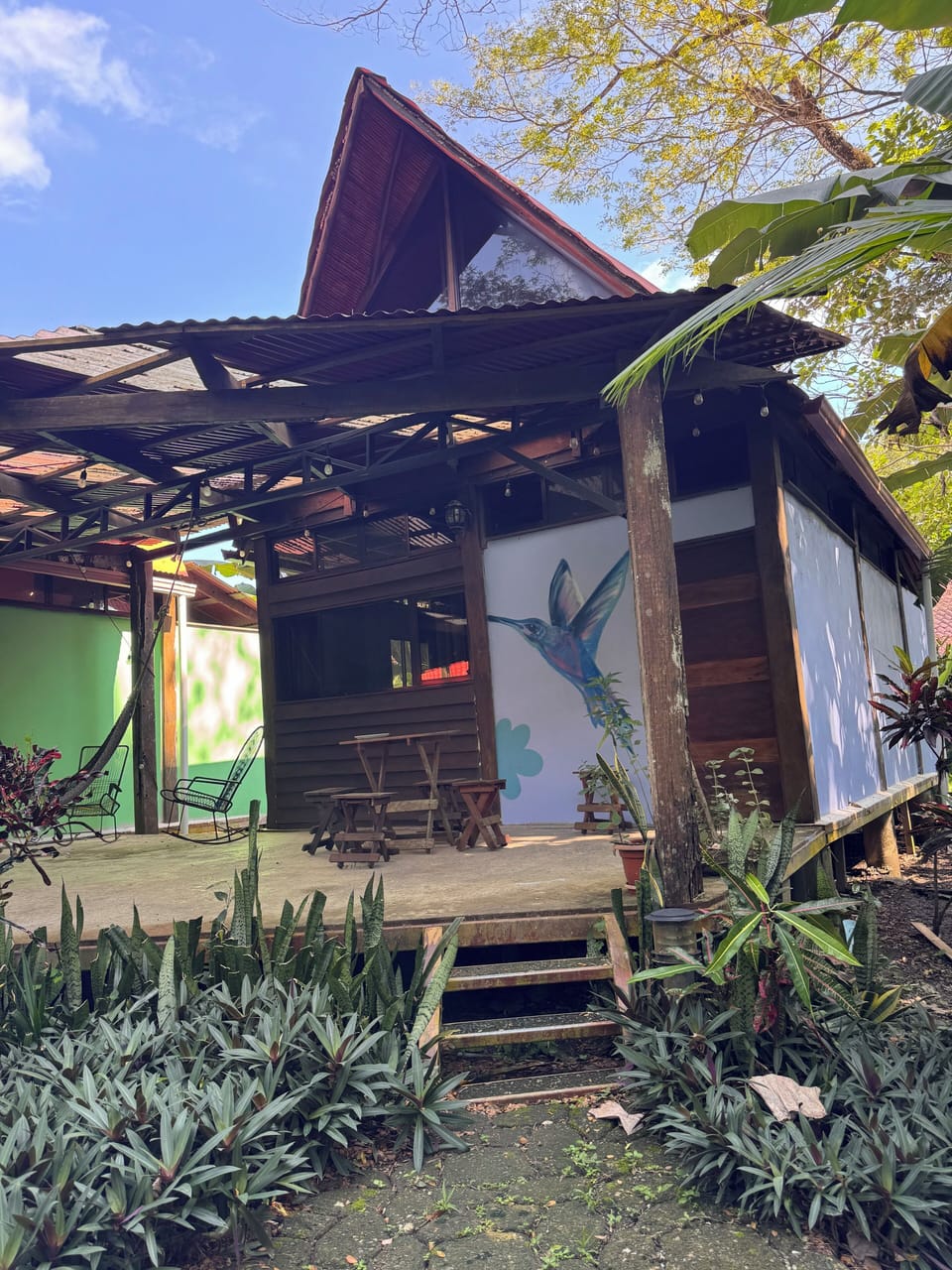 Superior Cabin, Pool View | Terrace/patio