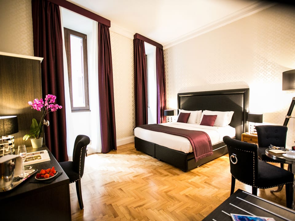 Exclusive Double Room, Balcony, City View | Premium bedding, down comforters, pillowtop beds, minibar