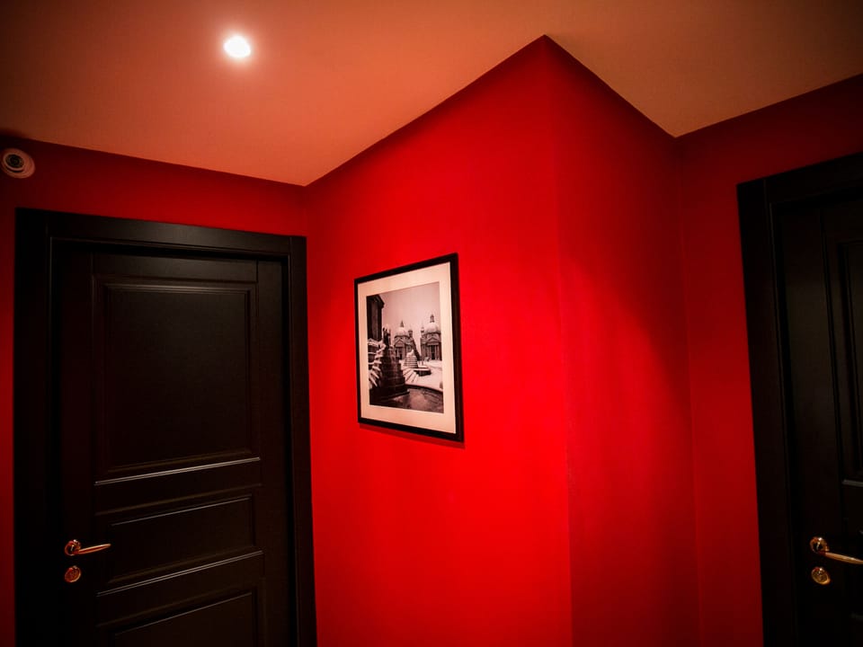 Interior entrance