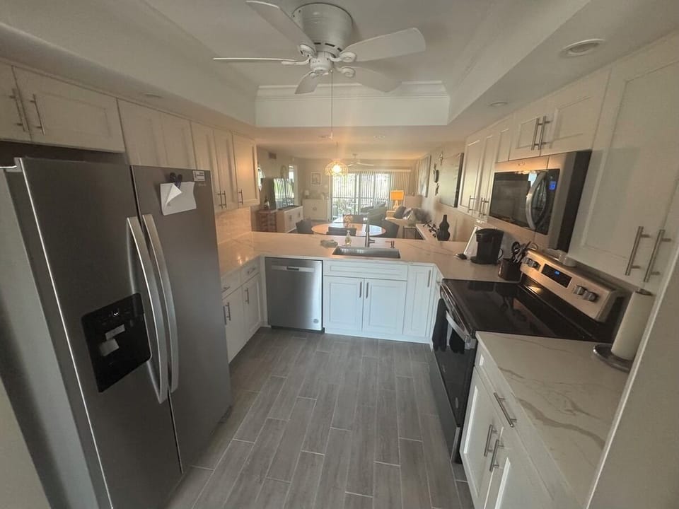 Kitchen with New Appliances