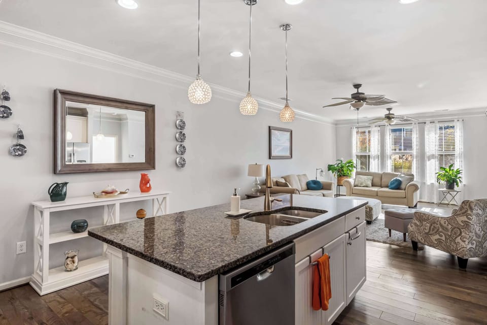 Fully equipped kitchen