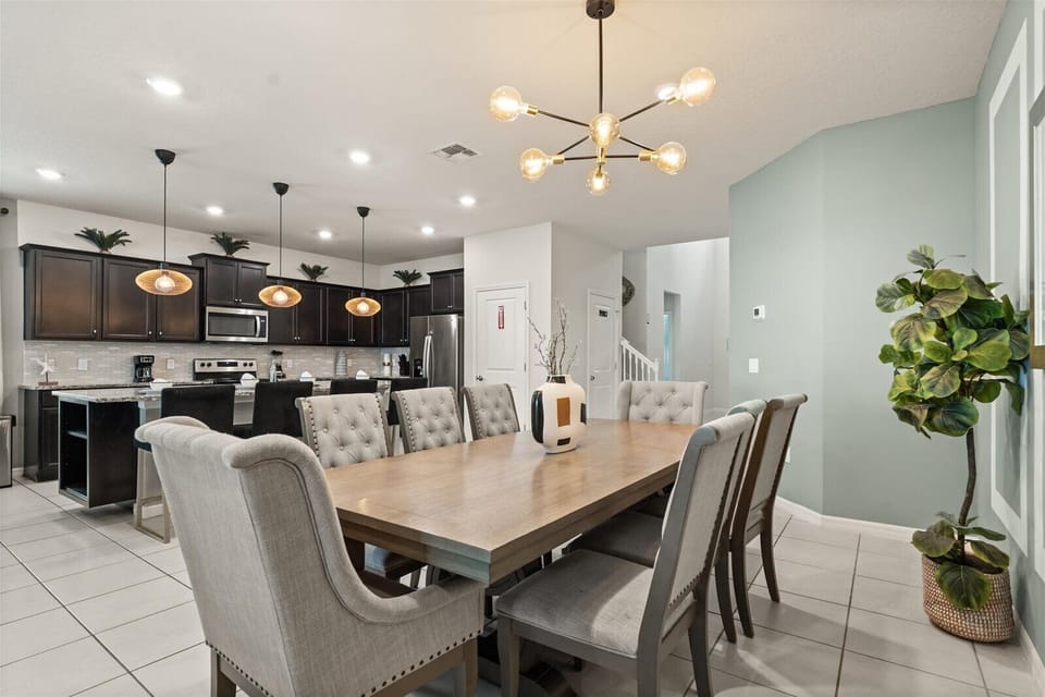 Enjoy easy meals and good company in our open dining area