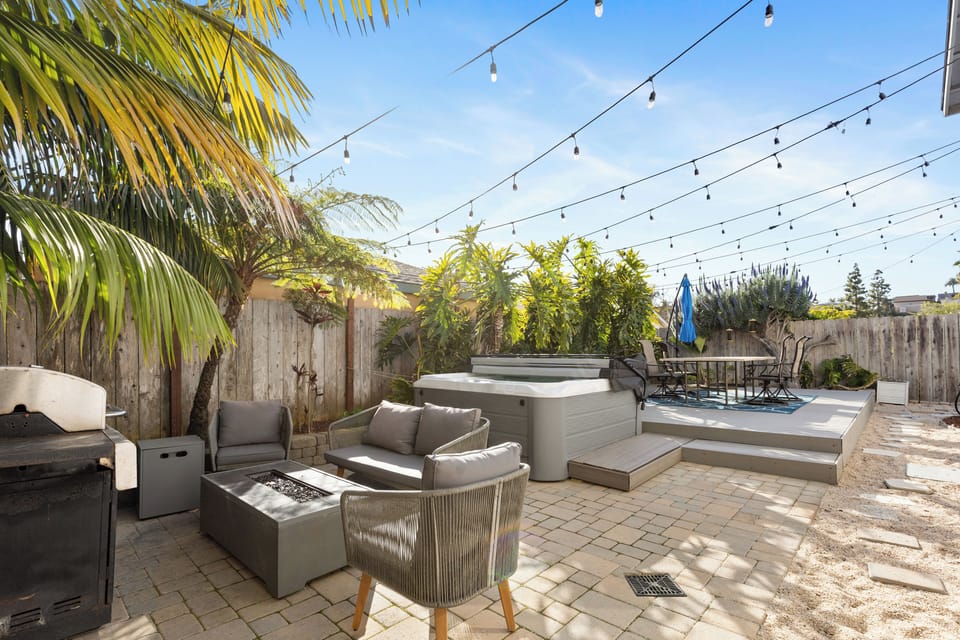 Shared backyard