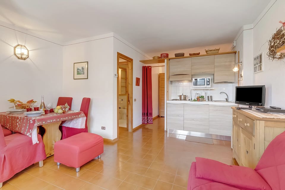 Kitchen and dining area
